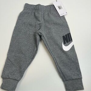 Nike 2T Kids Infant Gray Jogger Pants NEW